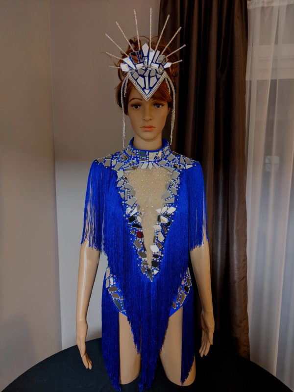 Blue Passista Dress w/ Crown - Image 5