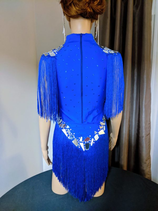 Blue Passista Dress w/ Crown - Image 9