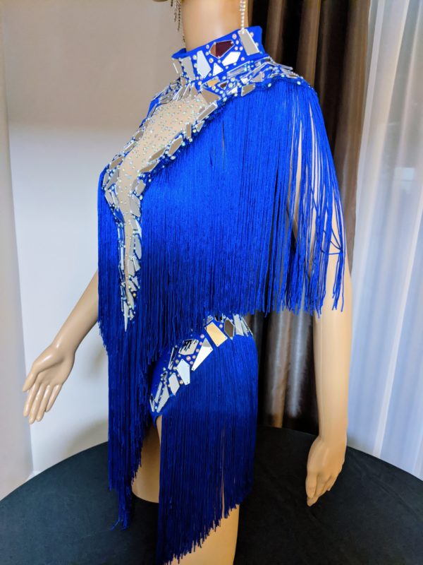 Blue Passista Dress w/ Crown - Image 8