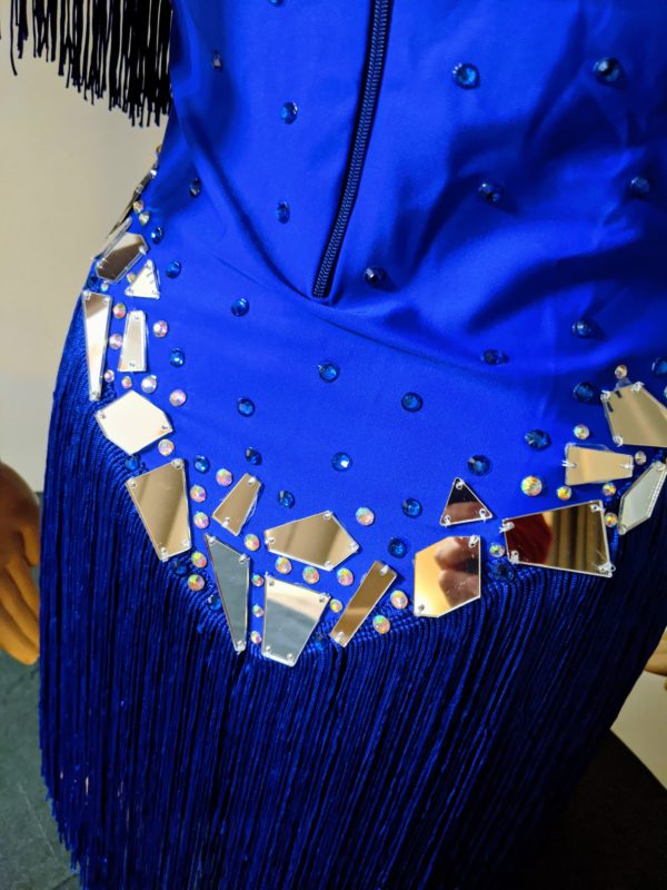 Blue Passista Dress w/ Crown - Image 7