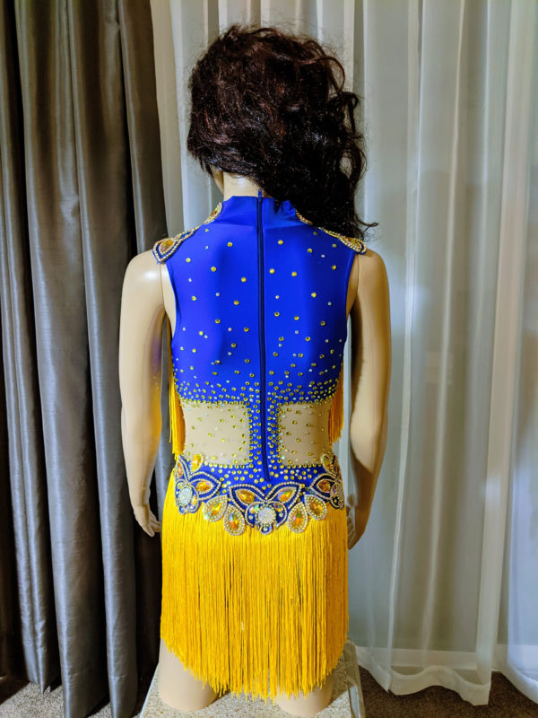 Yellow & Blue Passista Dress - Image 4