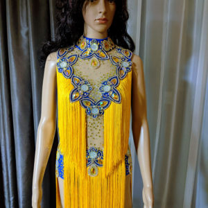 Yellow & Blue Passista Dress